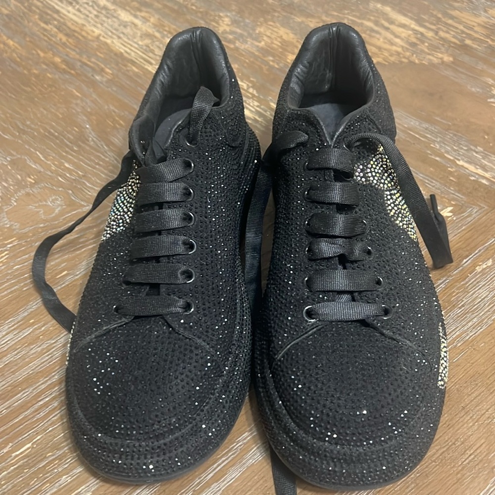 Sneakers sparkling gently used sizeUS10/10.5